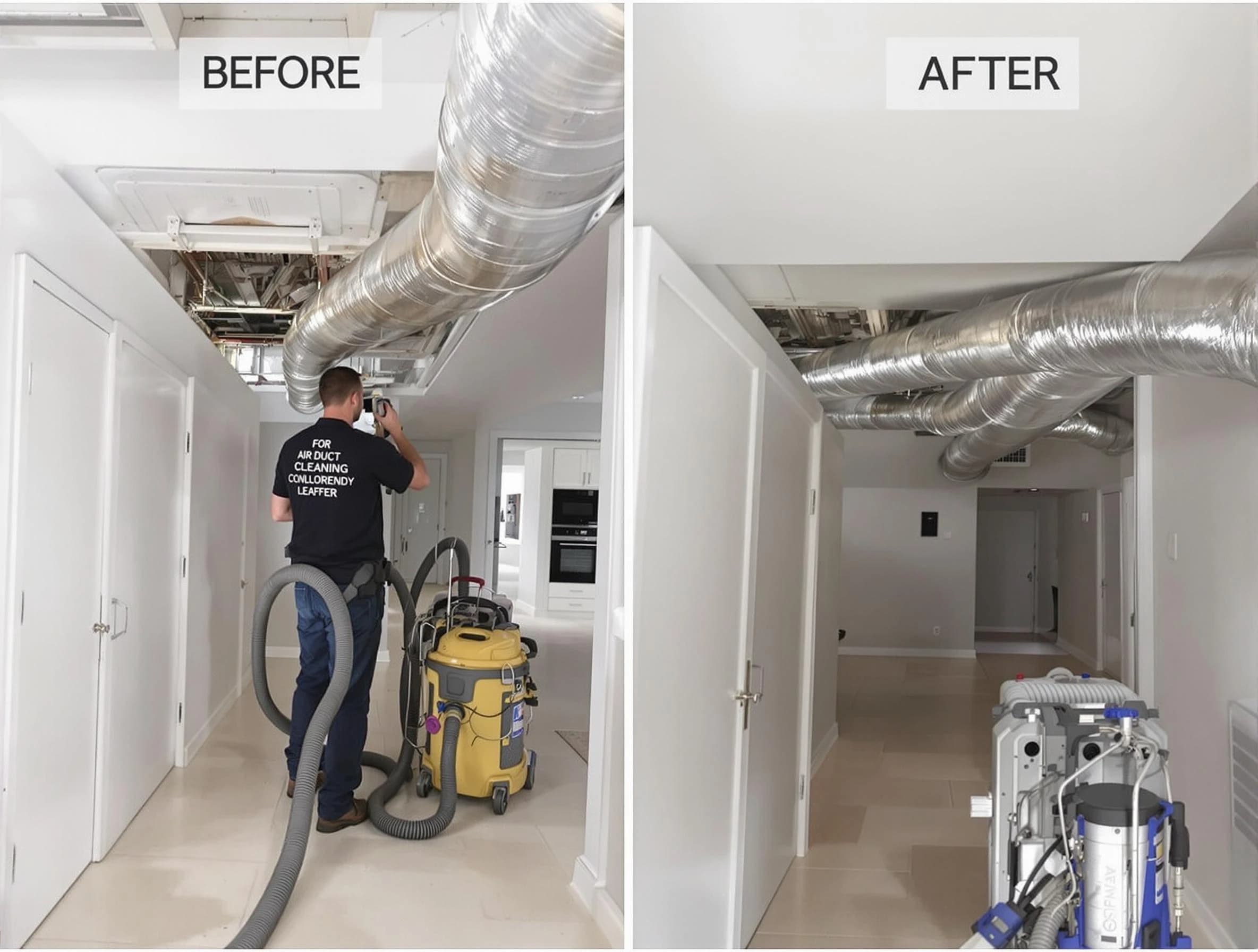 McCalla Air Duct Cleaning professional performing thorough air duct cleaning in McCalla