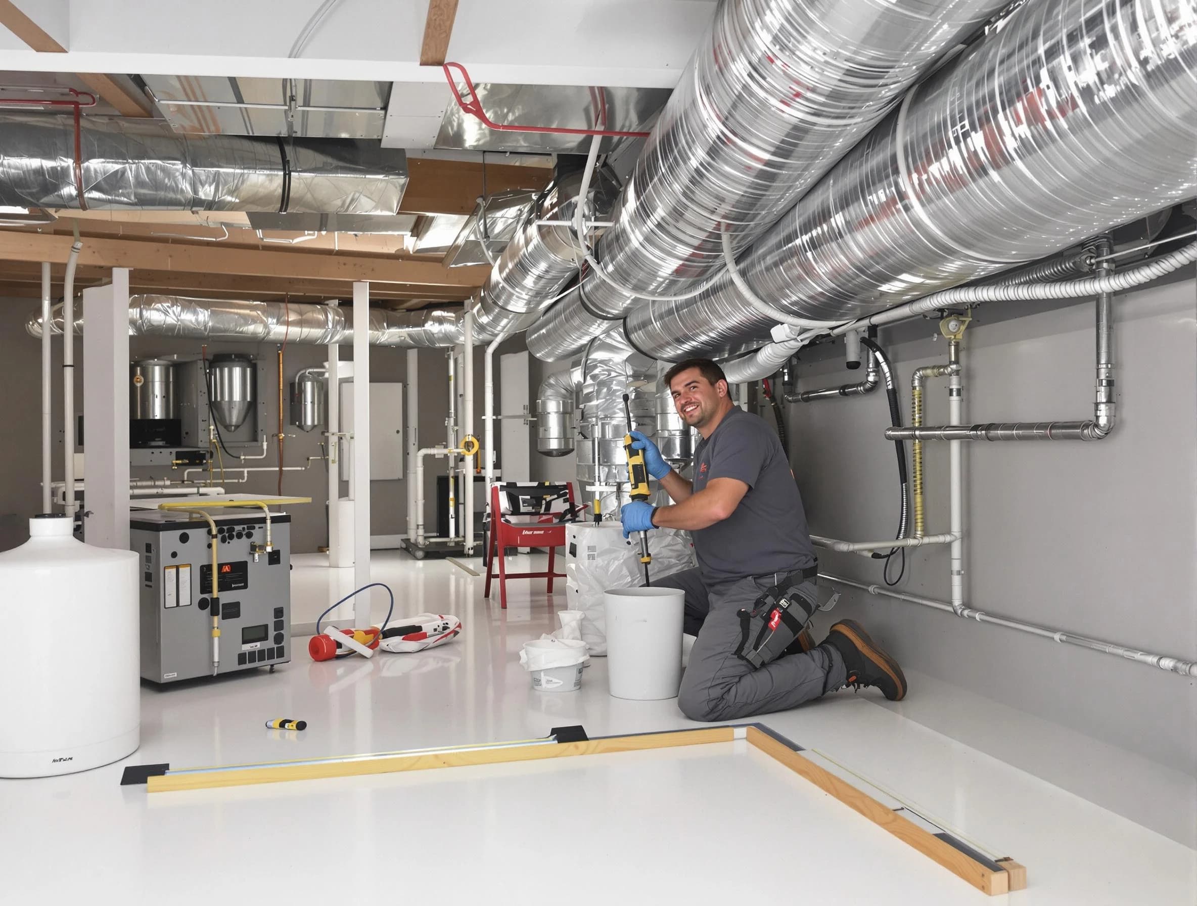 Professional duct sealing service by McCalla Air Duct Cleaning in McCalla