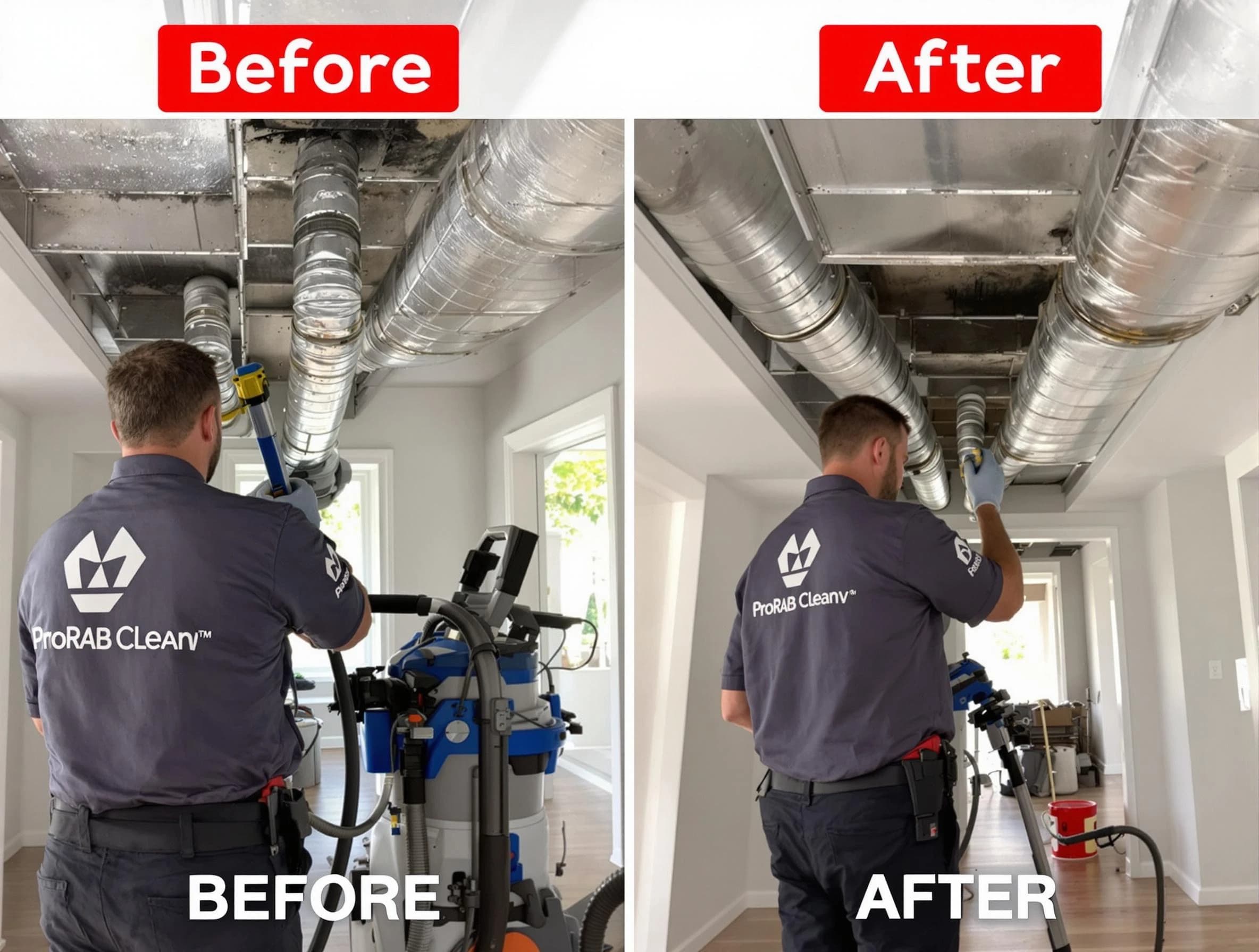 McCalla Air Duct Cleaning expert performing thorough residential duct cleaning in a McCalla home