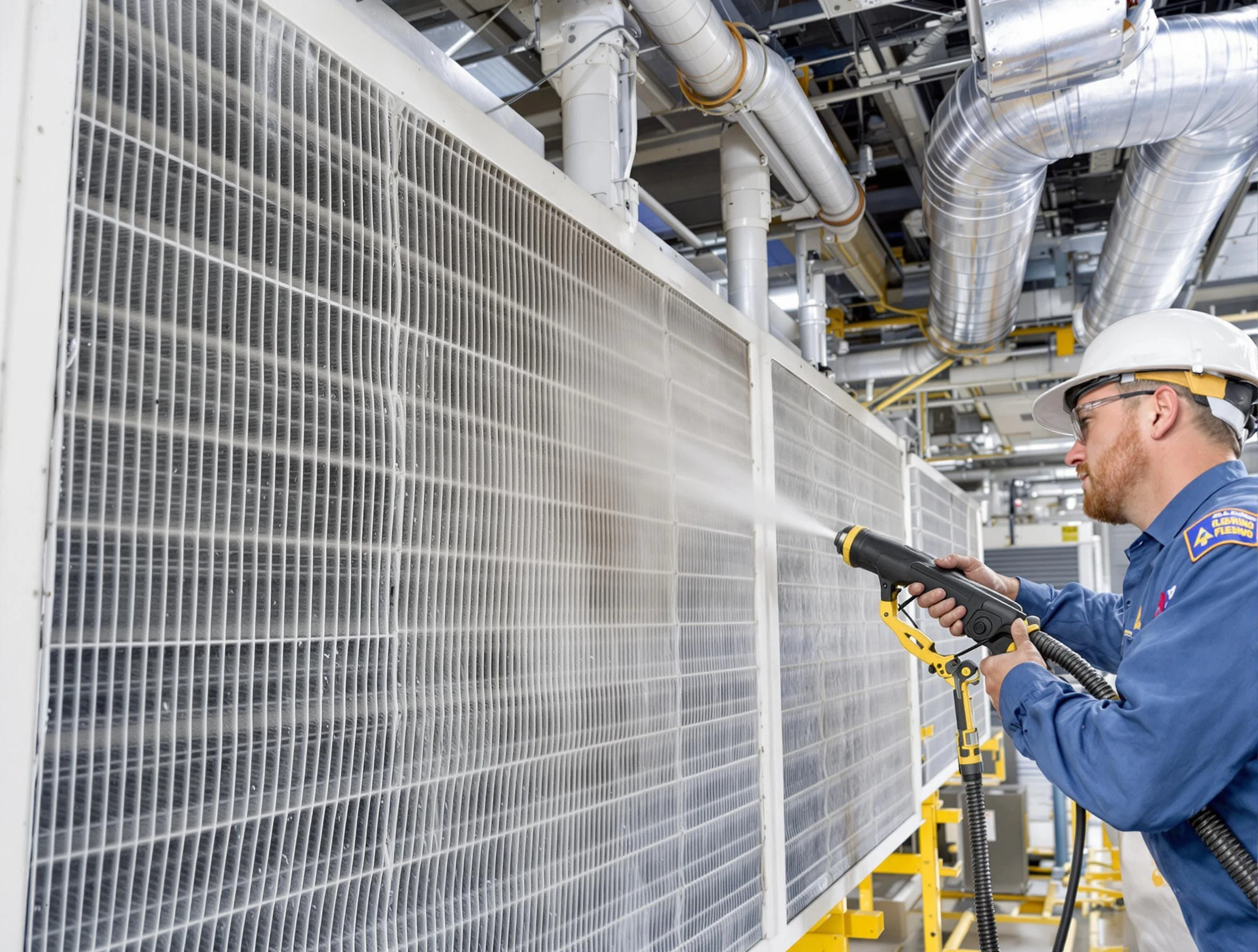 Professional commercial coil cleaning by McCalla Air Duct Cleaning in McCalla